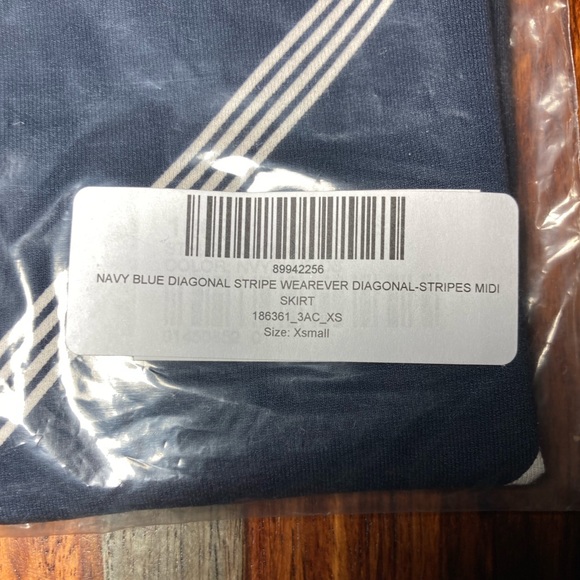 J. Jill Navy Blue Midi Skirt - Picture 4 of 4